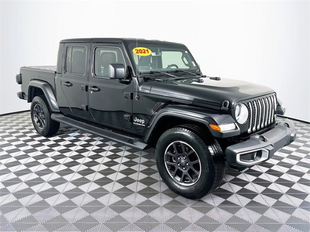 Used 2021 Jeep Gladiator Overland Truck Crew Cab