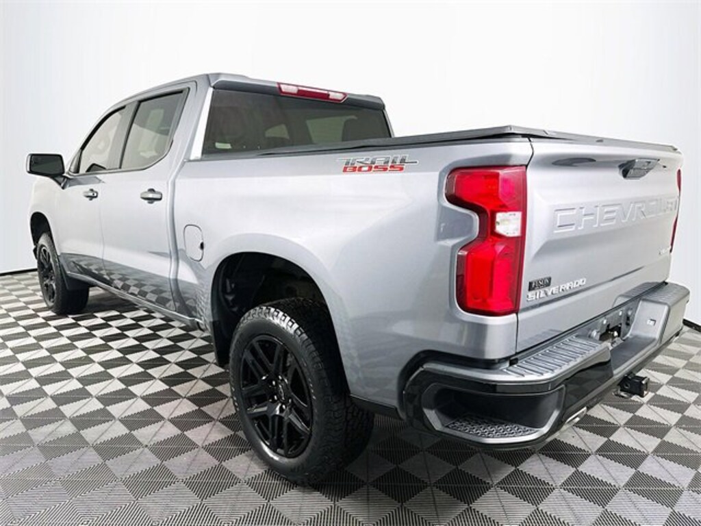 Used 2021 Chevrolet Silverado 1500 Custom Trail Boss Truck Crew Cab