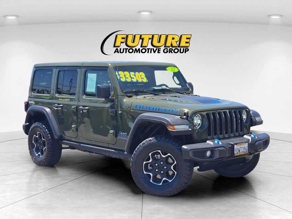 2022 Jeep Wrangler 4xe Unlimited Rubicon 4x4