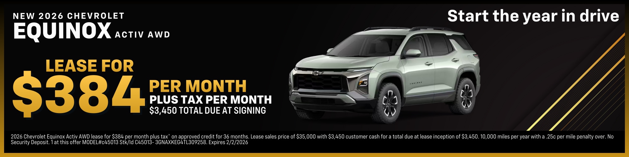 Chevrolet Equinox offer