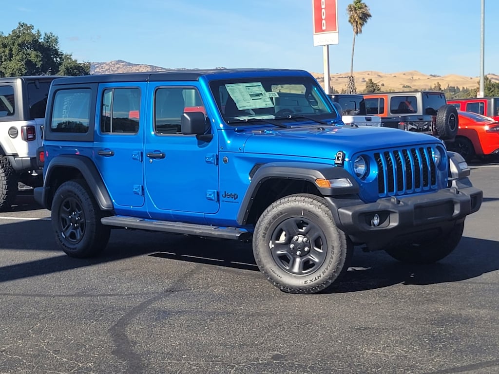 New 2024 Jeep Wrangler 4DOOR SPORT For Sale Fairfield CA