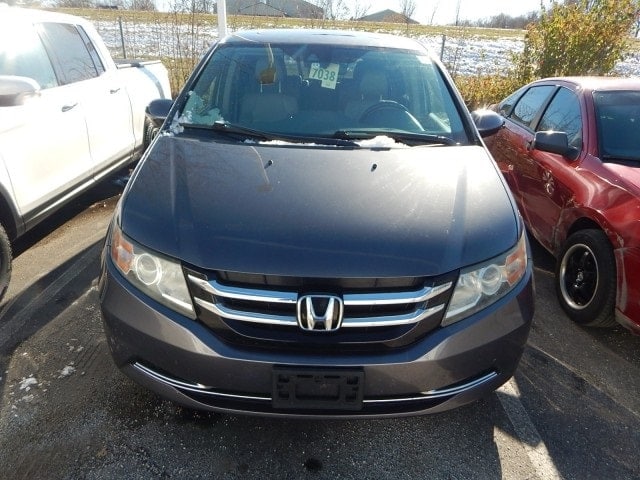 Used 2015 Honda Odyssey EX-L with VIN 5FNRL5H68FB055066 for sale in Burlington, VT