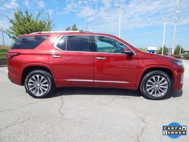 Used 2023 Chevrolet Traverse Premier with VIN 1GNEVKKW7PJ276093 for sale in Burlington, VT