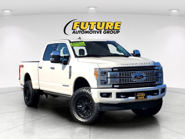 Certified 2019 Ford Super Duty F-350 SRW Platinum Crew Cab Pickup