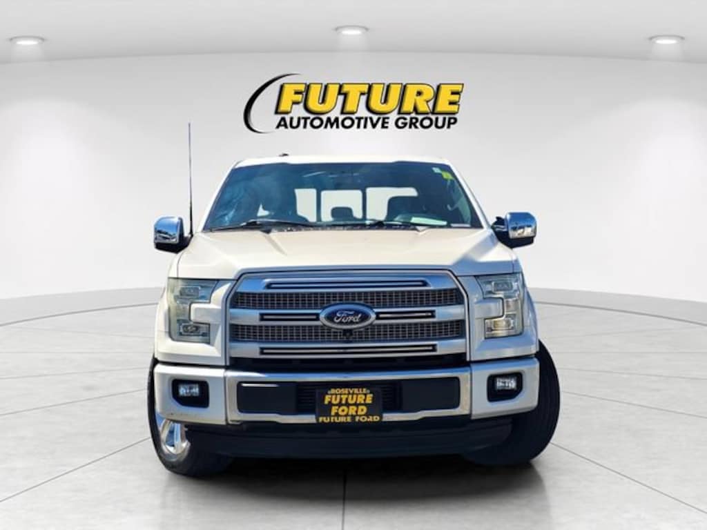 Used 2015 Ford F-150 Platinum Crew Cab Pickup