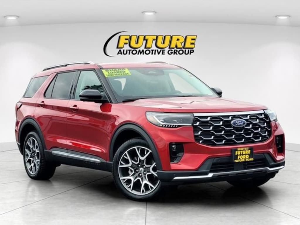 Certified 2025 Ford Explorer Platinum Sport Utility