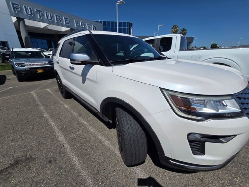 Used 2018 Ford Explorer Platinum Sport Utility