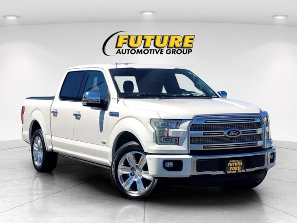 Used 2015 Ford F-150 Platinum Crew Cab Pickup