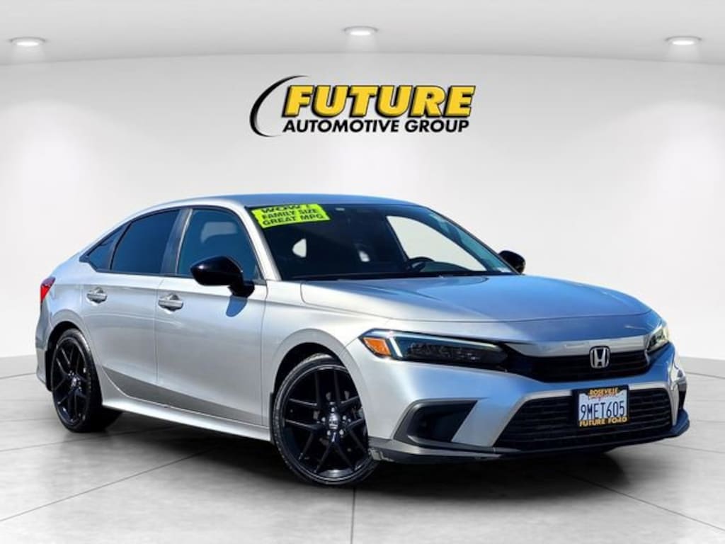 Certified 2022 Honda Civic Sedan Sport 4dr Car
