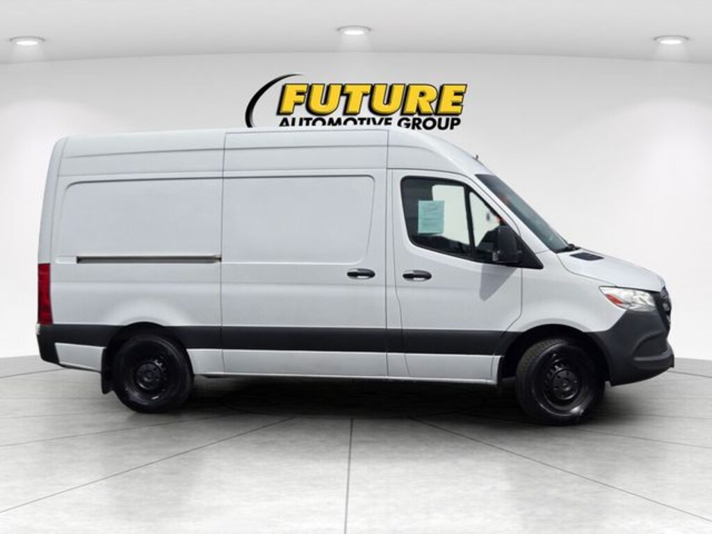 Used 2020 Mercedes-Benz Sprinter 2500 High Roof Customized Camper w/Bed & Sink Cargo Van