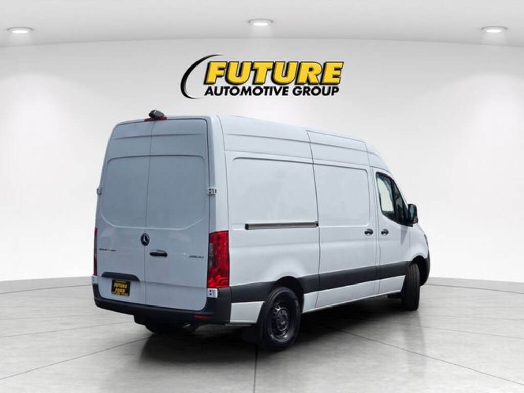Used 2020 Mercedes-Benz Sprinter 2500 High Roof Customized Camper w/Bed & Sink Cargo Van