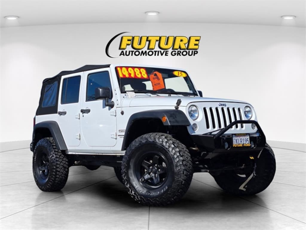 Used 2015 Jeep Wrangler Unlimited Sport S SUV