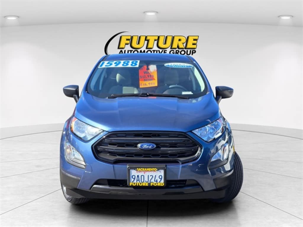 Certified 2021 Ford EcoSport S SUV