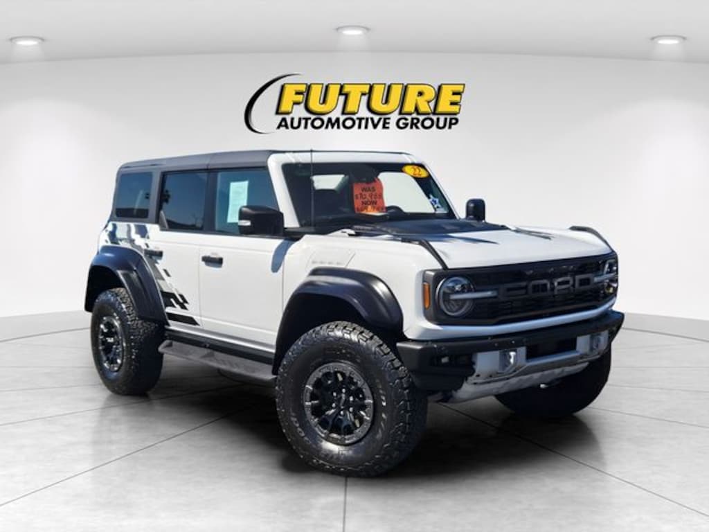 Certified 2022 Ford Bronco Raptor SUV