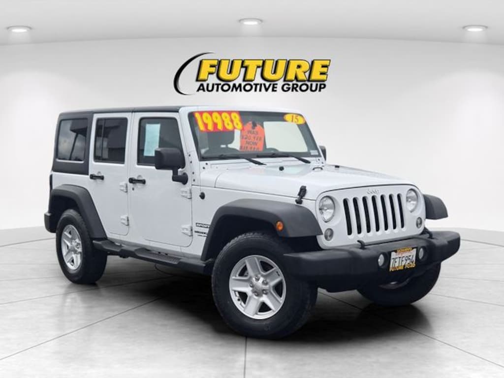 Used 2015 Jeep Wrangler Unlimited Sport SUV