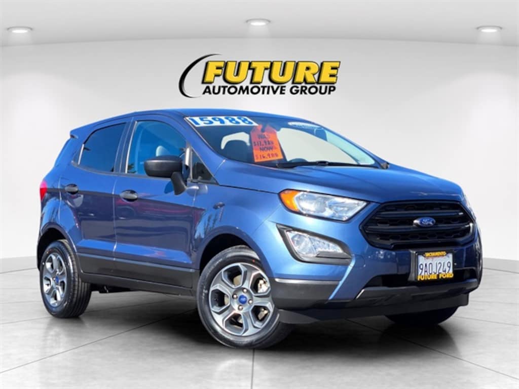 Certified 2021 Ford EcoSport S SUV
