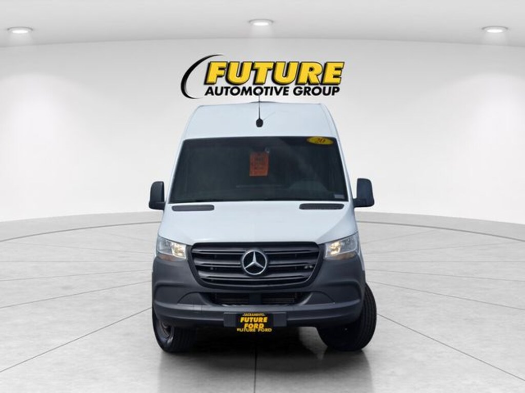 Used 2020 Mercedes-Benz Sprinter 2500 High Roof Customized Camper w/Bed & Sink Cargo Van