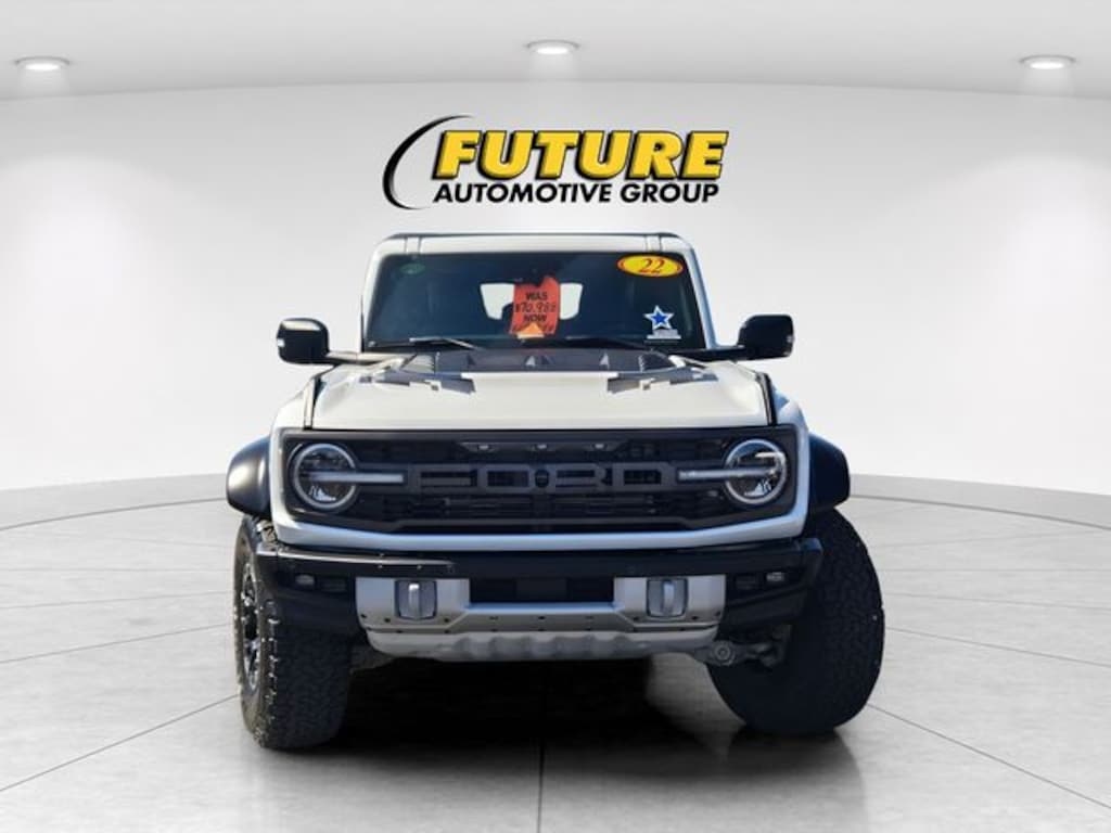 Certified 2022 Ford Bronco Raptor SUV