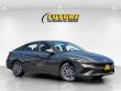 New 2025 Hyundai Elantra Hybrid Blue Sedan