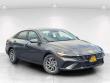 New 2026 Hyundai Elantra Hybrid Blue Sedan