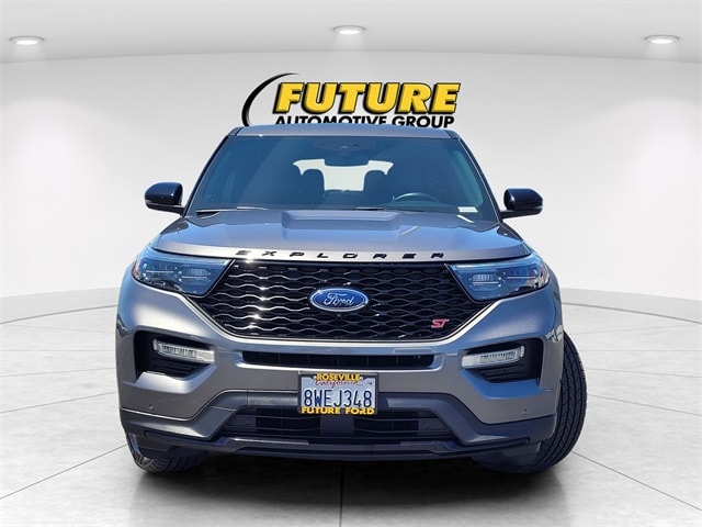 Certified 2021 Ford Explorer ST with VIN 1FM5K8GC1MGB61383 for sale in Roseville, CA