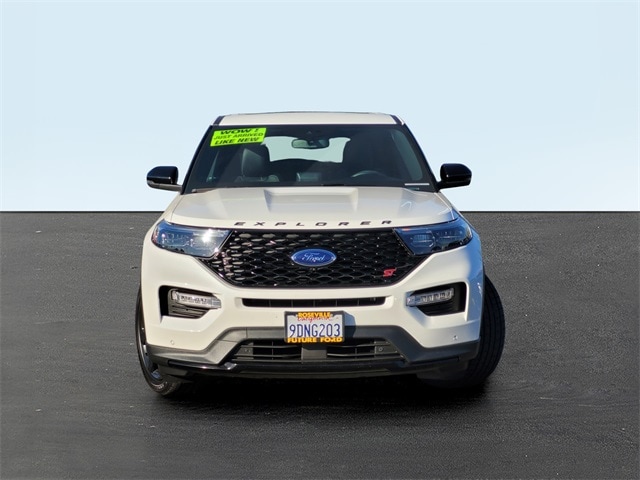 Certified 2022 Ford Explorer ST with VIN 1FM5K8GC9NGC28538 for sale in Roseville, CA