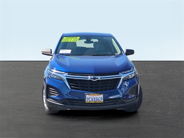 Certified 2022 Chevrolet Equinox LS with VIN 3GNAXSEV8NS227489 for sale in Roseville, CA