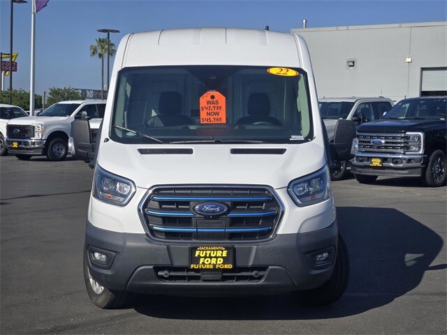 Used 2022 Ford E-Transit Cargo Van Base with VIN 1FTBW9CK3NKA00420 for sale in Roseville, CA