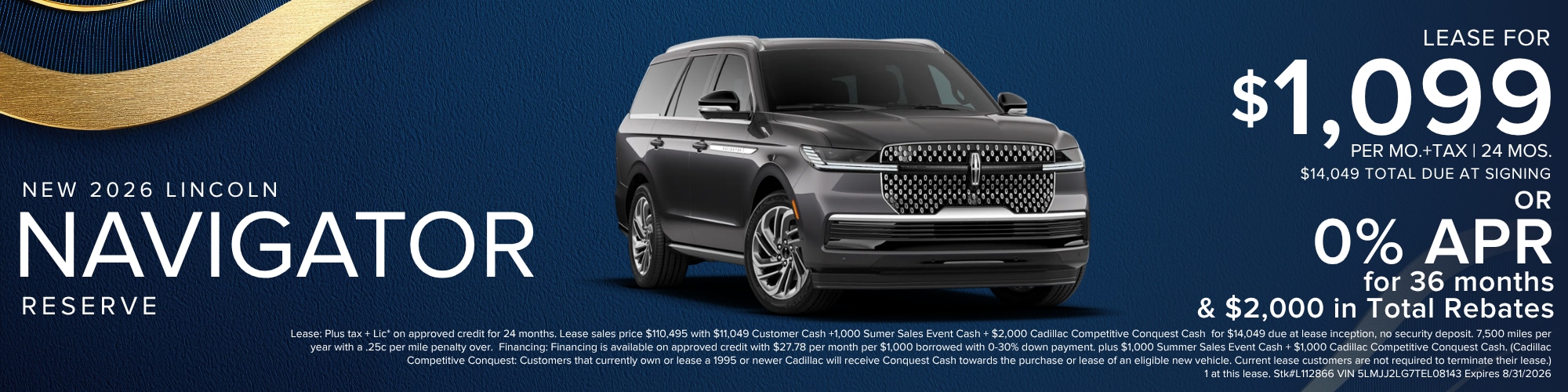 2026 Lincoln Navigator Reserve