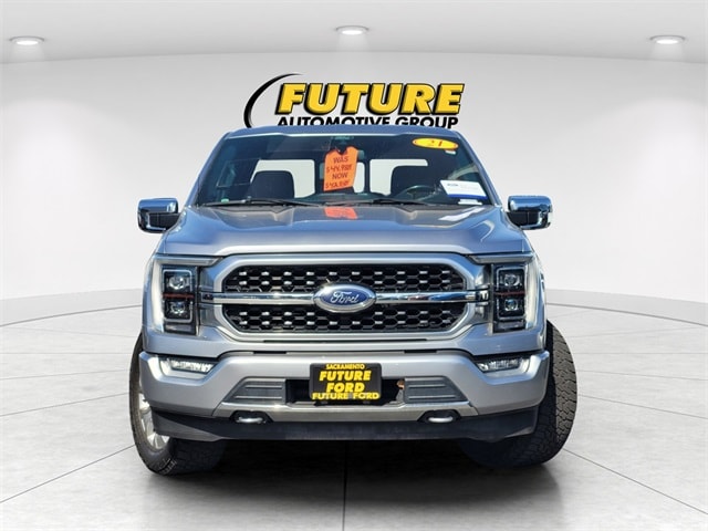 Certified 2021 Ford F-150 Platinum with VIN 1FTFW1E83MFB01744 for sale in Roseville, CA