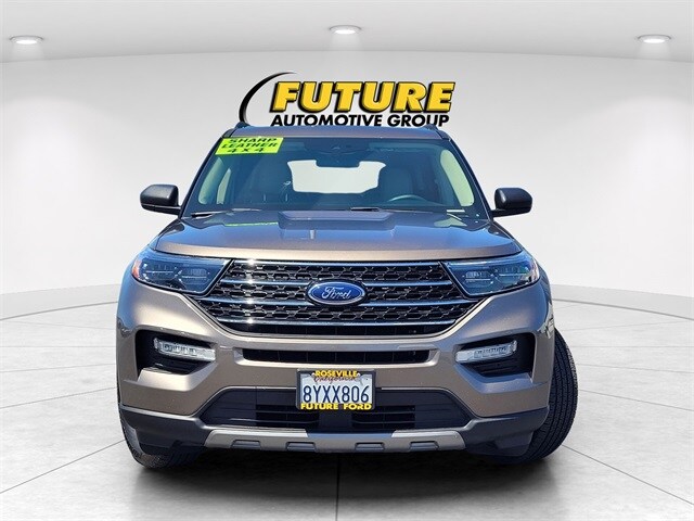 Used 2021 Ford Explorer XLT with VIN 1FMSK8DH5MGC37108 for sale in Roseville, CA