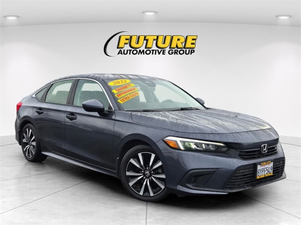 Used 2022 Honda Civic EX Sedan