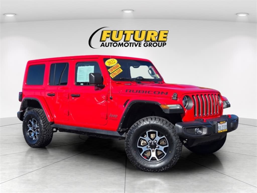 Used 2022 Jeep Wrangler Unlimited Rubicon SUV