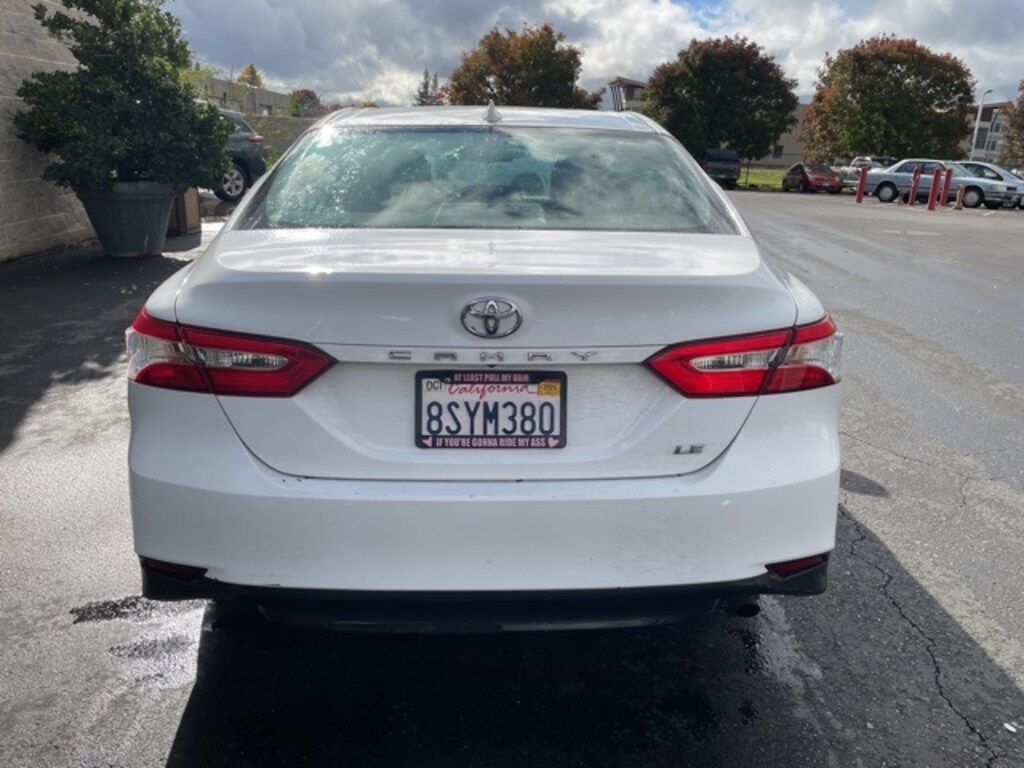 Certified 2019 Toyota Camry LE Sedan