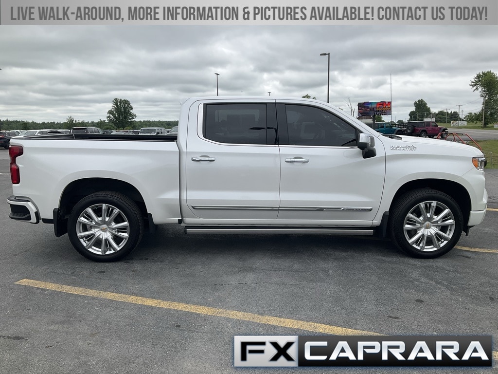 Used 2024 Chevrolet Silverado 1500 High Country with VIN 1GCUDJELXRZ130519 for sale in Alexandria Bay, NY