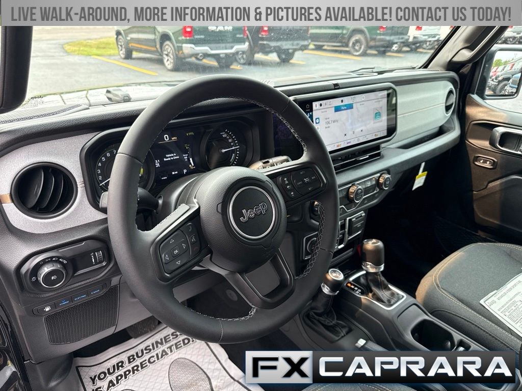 New 2025 Jeep Wrangler 4xe 4-DOOR SPORT S Sport Utility