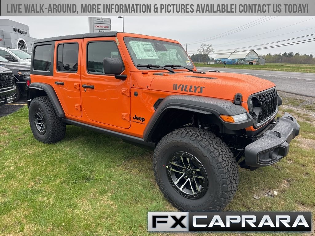 New 2026 Jeep Wrangler 4-DOOR WILLYS Sport Utility