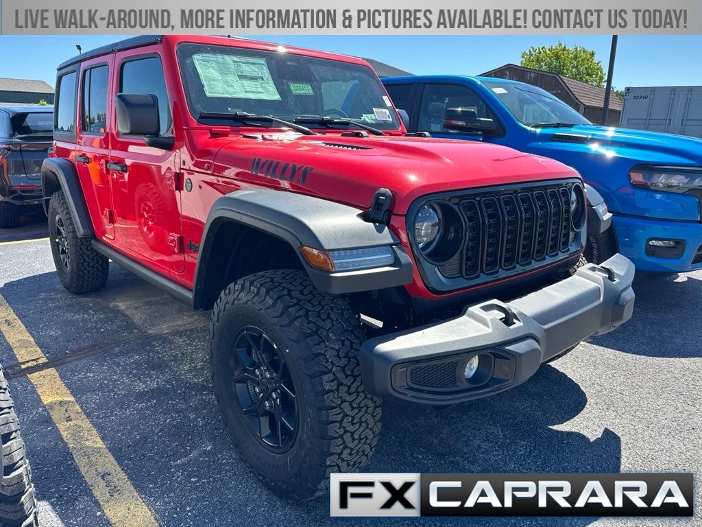 New 2026 Jeep Wrangler 4-DOOR WILLYS Sport Utility