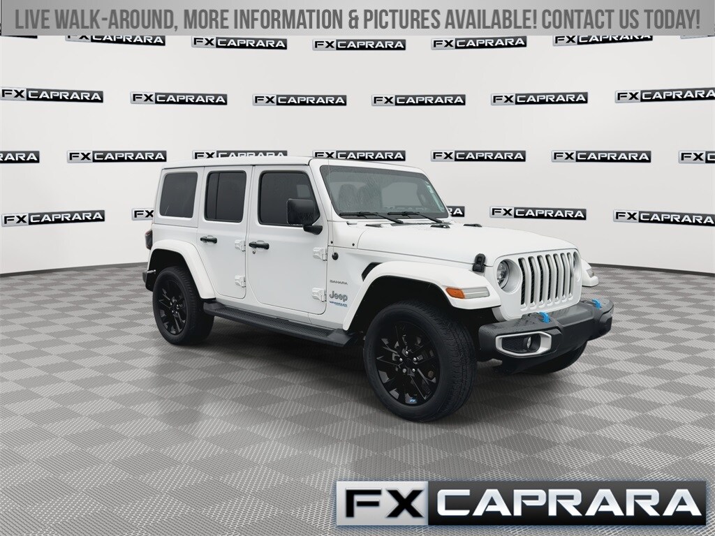 Used 2022 Jeep Wrangler Unlimited Sahara 4xe SUV