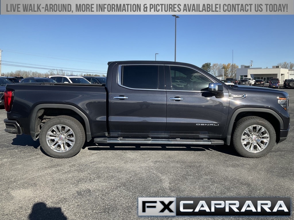 Used 2022 GMC Sierra 1500 Denali with VIN 1GTUUGED4NZ585520 for sale in Alexandria Bay, NY