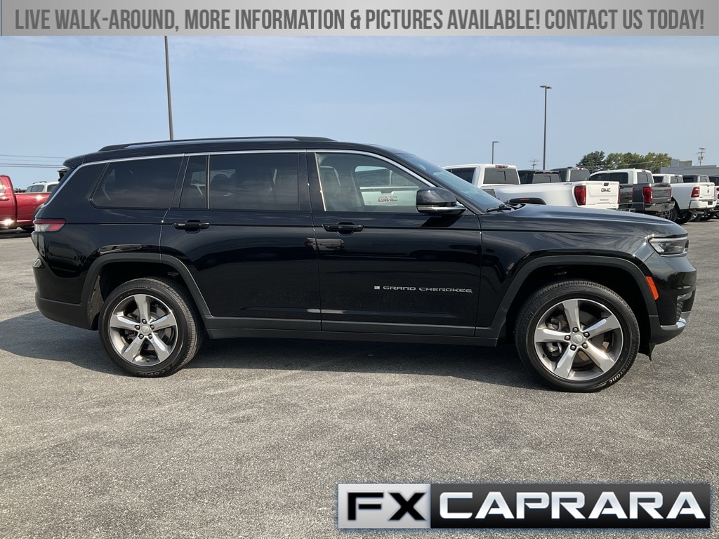 Used 2021 Jeep Grand Cherokee L Limited with VIN 1C4RJKBG0M8187824 for sale in Alexandria Bay, NY