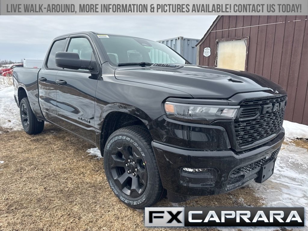 New 2026 Ram 1500 EXPRESS QUAD CAB 4X4 6'4 BOX Pickup