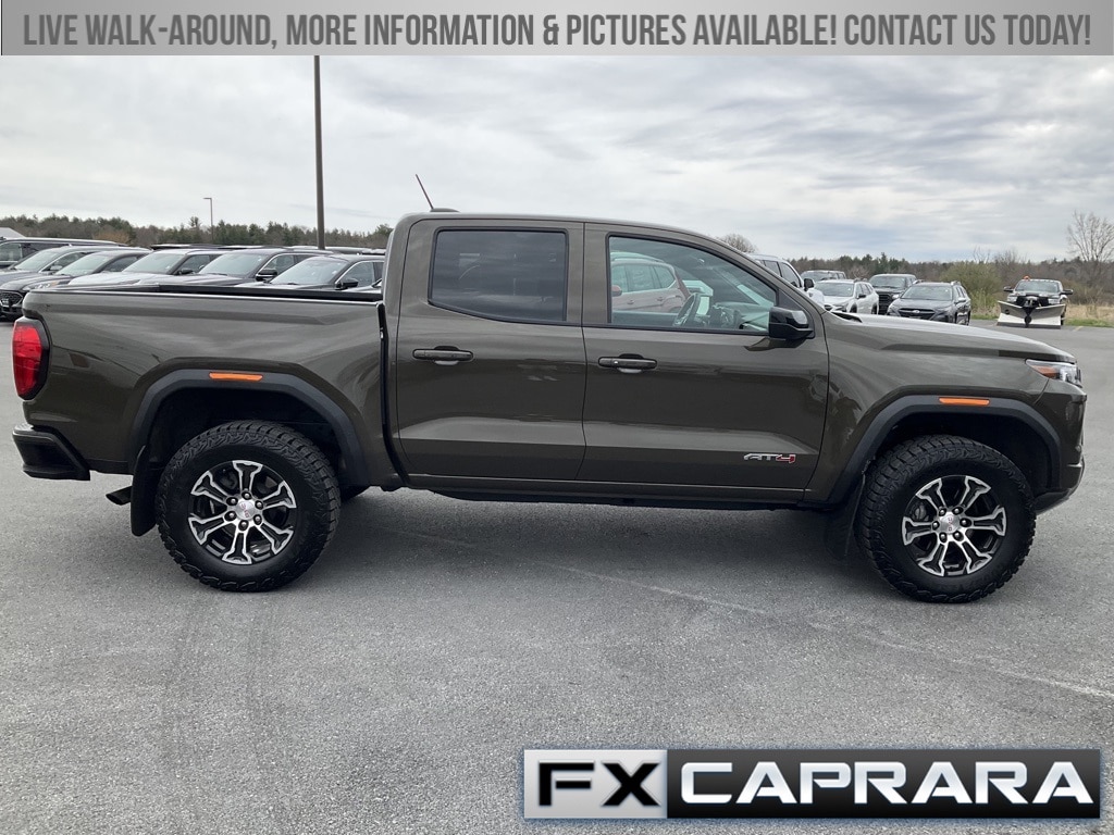 Used 2023 GMC Canyon AT4 with VIN 1GTP6DEK8P1211644 for sale in Alexandria Bay, NY