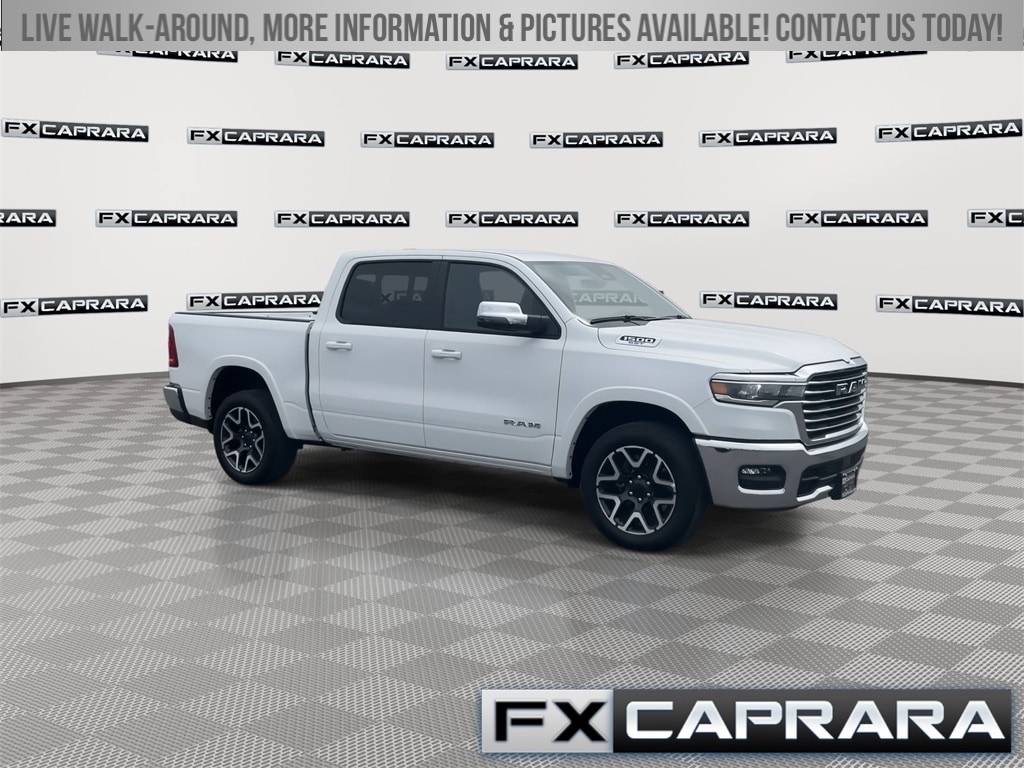 Used 2025 RAM Ram 1500 Pickup Laramie with VIN 1C6SRFJP3SN612137 for sale in Alexandria Bay, NY