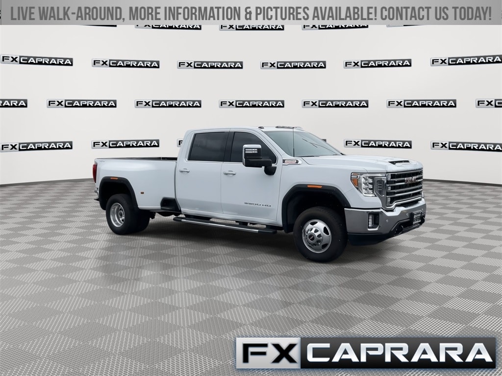 Used 2023 GMC Sierra 3500HD SLT with VIN 1GT49UEYXPF145325 for sale in Alexandria Bay, NY