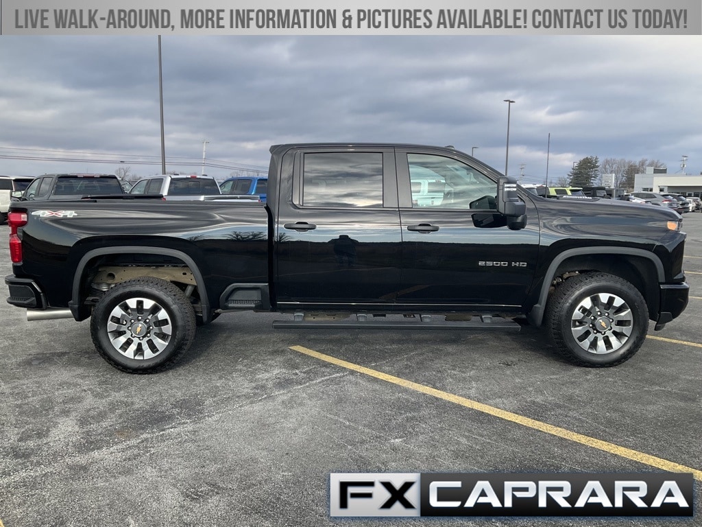 Used 2024 Chevrolet Silverado 2500HD Custom with VIN 2GC4YMEY6R1110522 for sale in Alexandria Bay, NY