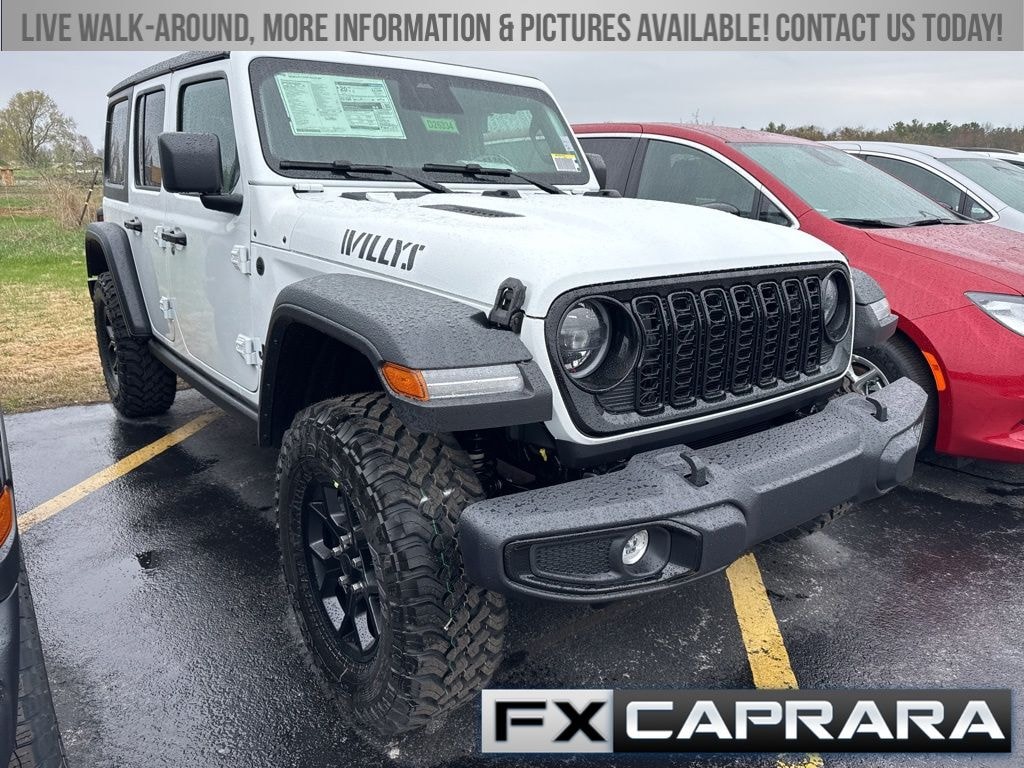 New 2026 Jeep Wrangler 4-DOOR WILLYS Sport Utility
