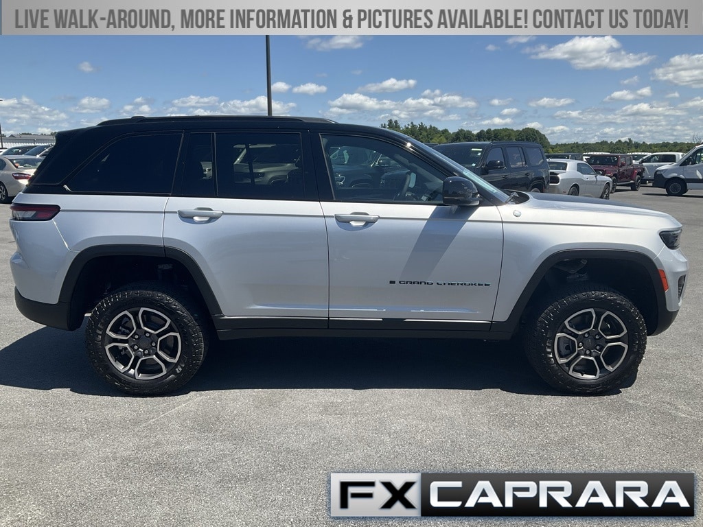 Used 2023 Jeep Grand Cherokee Trailhawk 4xe with VIN 1C4RJYC68P8800673 for sale in Alexandria Bay, NY