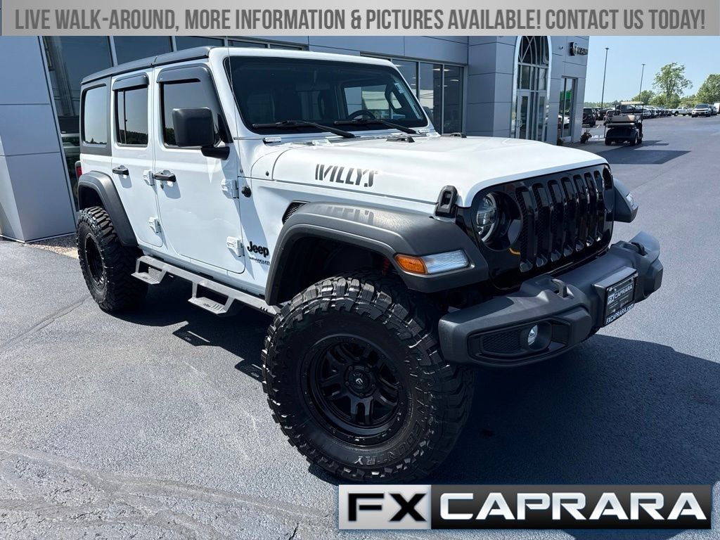 Used 2021 Jeep Wrangler Unlimited Willys SUV
