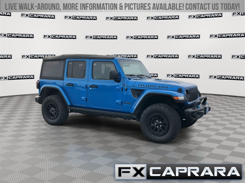 Used 2023 Jeep Wrangler 4xe Rubicon 4XE 20th Anniversary with VIN 1C4JJXR68PW689889 for sale in Alexandria Bay, NY
